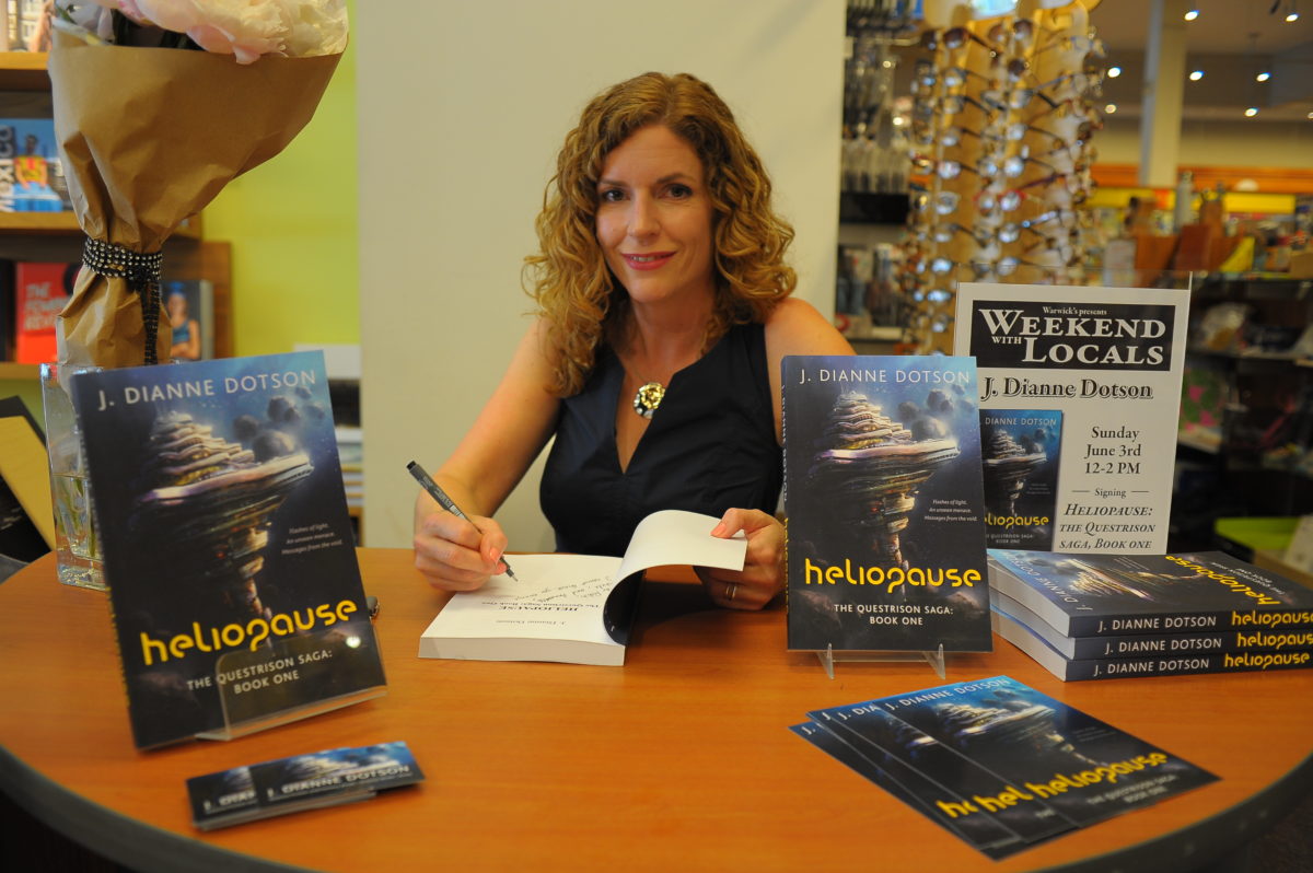 The First Book Signing