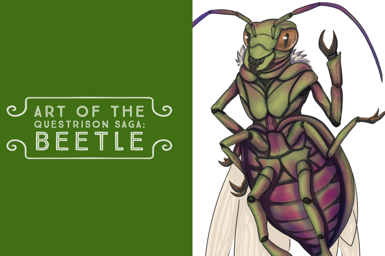 J. Dianne Dotson – Science Fiction and Fantasy Writer – Art of The Questrison Saga: Beetle