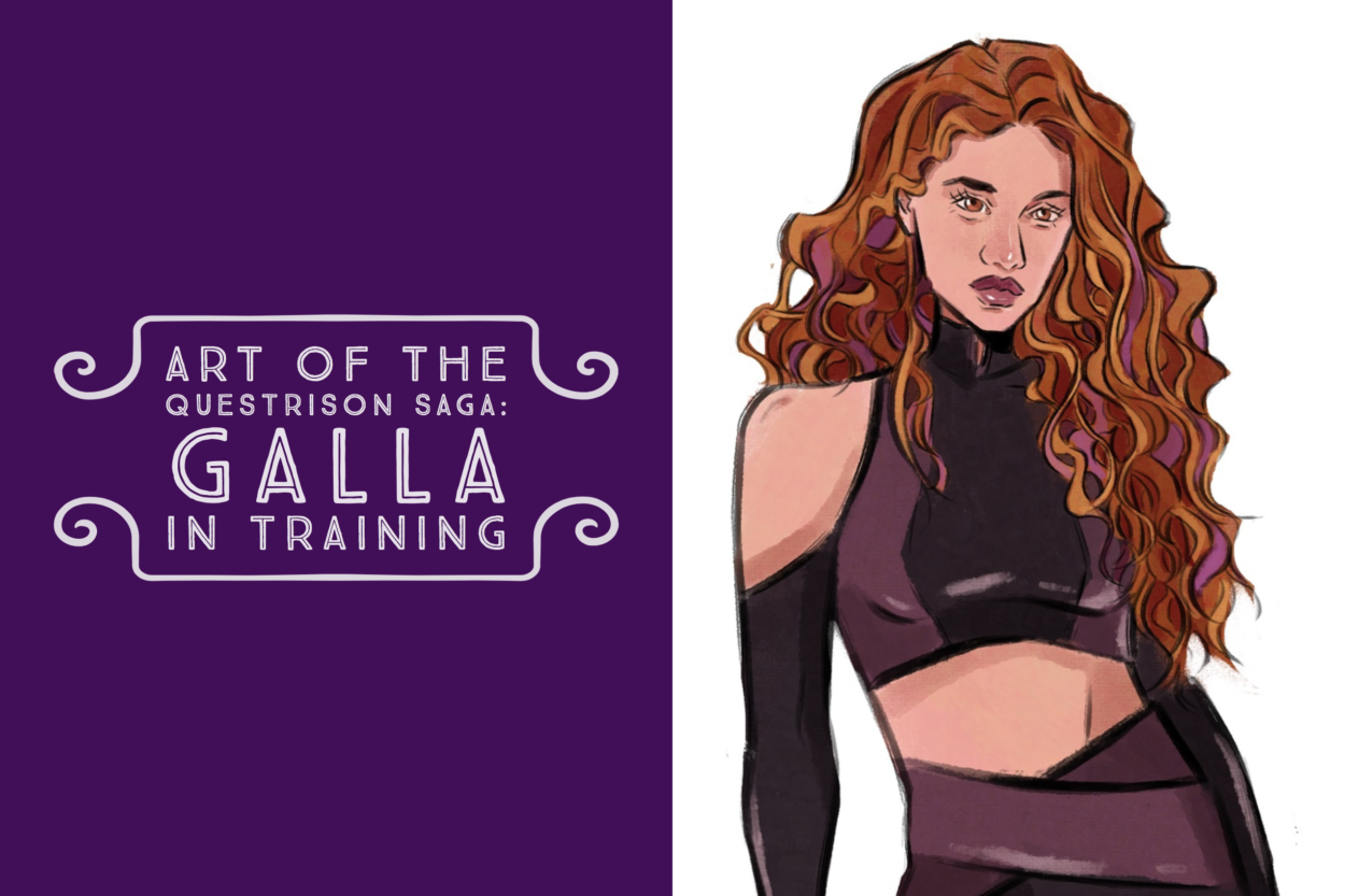 Art of The Questrison Saga: Galla in Training