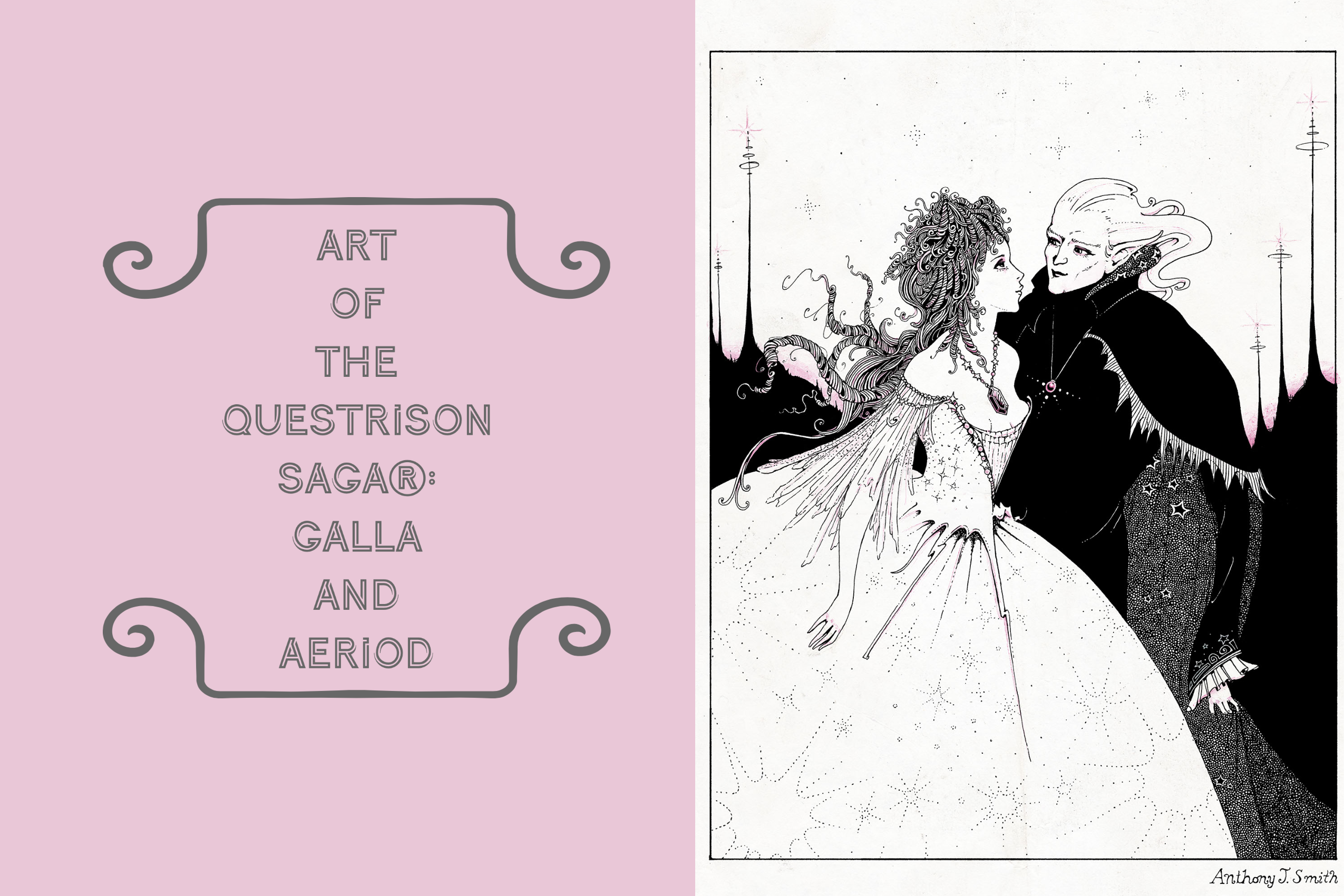 Art of The Questrison Saga®: Galla and Aeriod