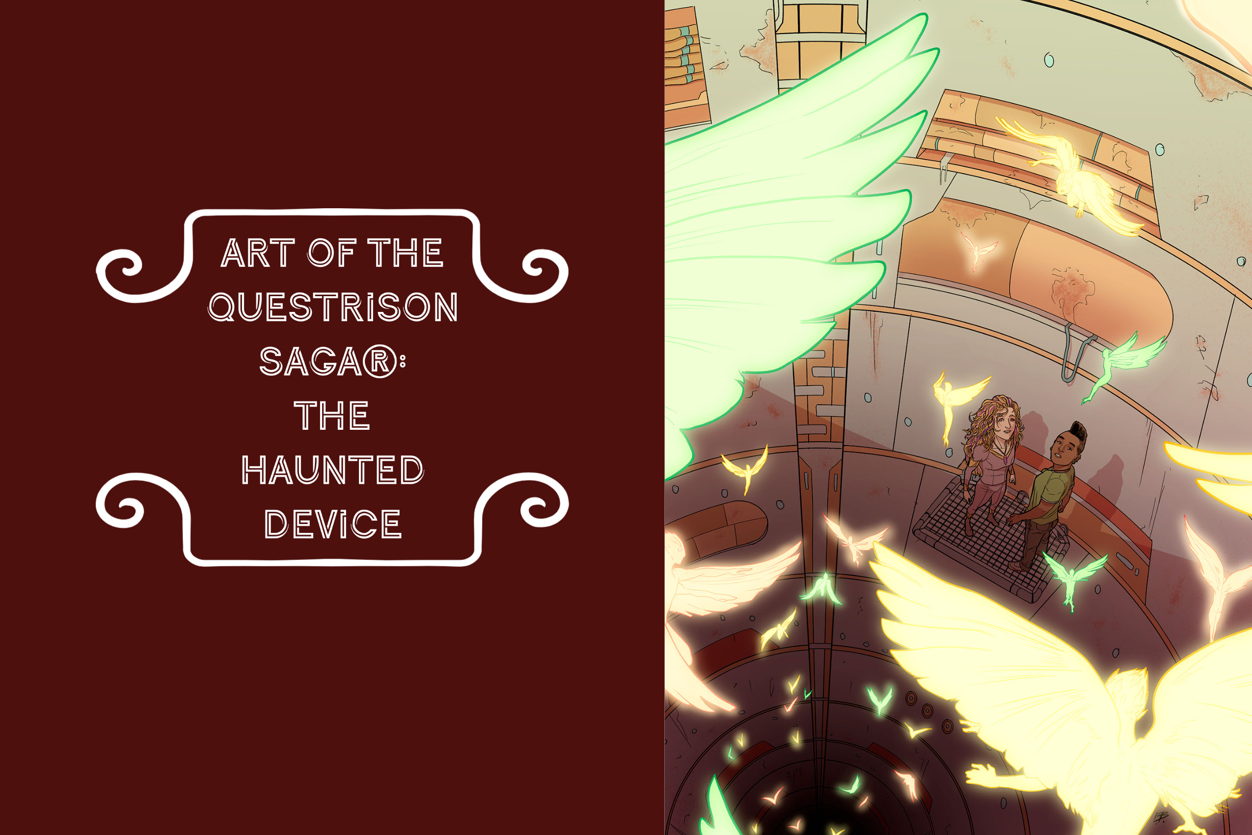 Art of The Questrison Saga®: The Haunted Device