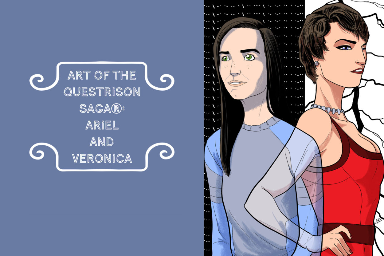 Art of The Questrison Saga®: Ariel and Veronica