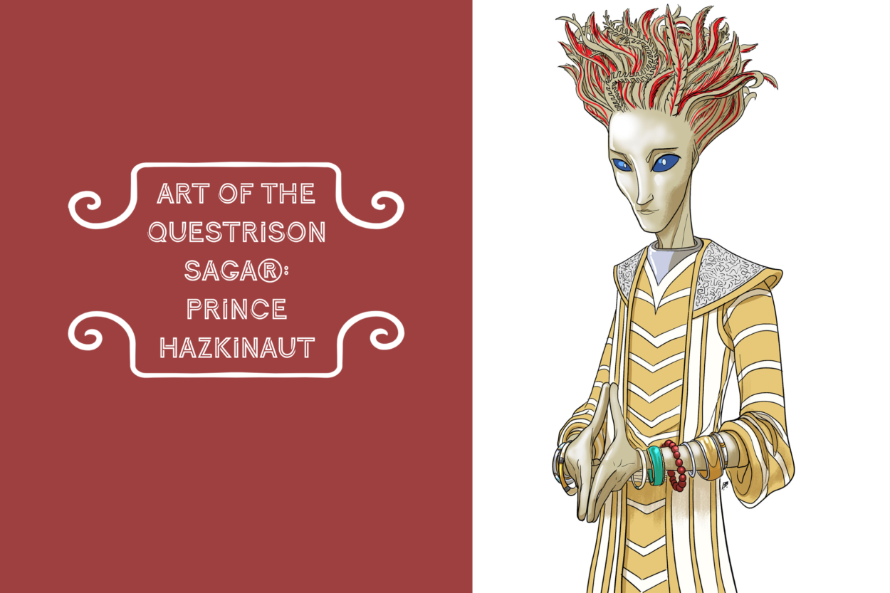 Art of The Questrison Saga®: Prince Hazkinaut