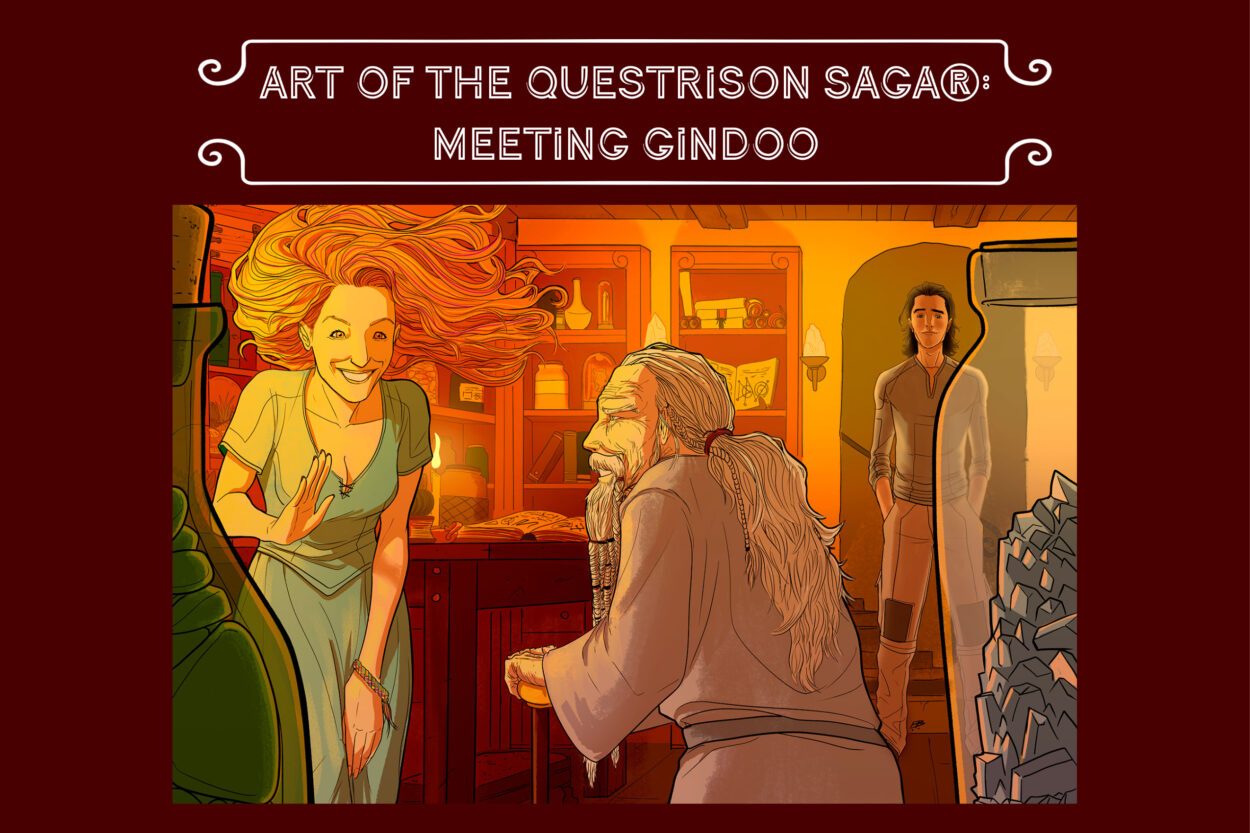 J. Dianne Dotson – Science Fiction and Fantasy Writer - Art of the Questrison Saga®: Meeting Gindoo